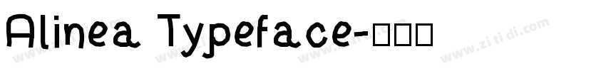 Alinea Typeface字体转换